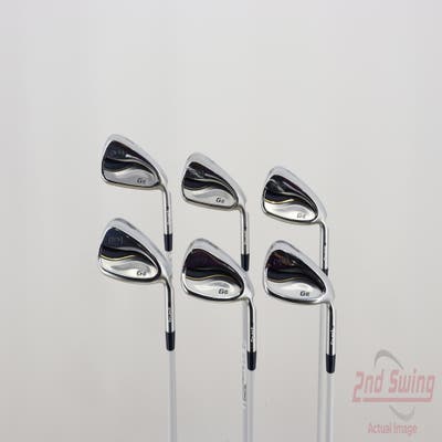 Ping G LE 3 Iron Set 6-PW AW ULT 250 Ultra Lite Graphite Ladies Right Handed Black Dot 37.0in