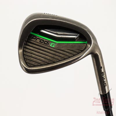 Ping Prodi G Single Iron 9 Iron Stock Graphite Shaft Graphite Junior Stiff Right Handed Black Dot 35.5in