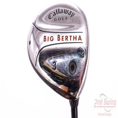 Callaway 2004 Big Bertha Fairway Wood 3 Wood 3W Callaway RCH 75w Graphite Regular Right Handed 43.5in