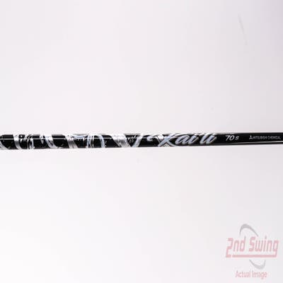 Used W/ TaylorMade RH Adapter Mitsubishi Rayon Kai'li White 70g Driver Shaft Stiff 44.75in