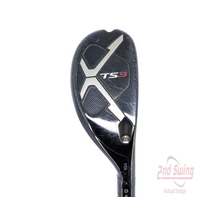 Titleist TS3 Hybrid 3 Hybrid 19° PX HZRDUS Smoke Black 80 Graphite Stiff Right Handed 40.0in