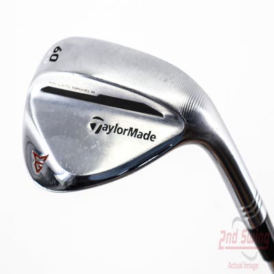 TaylorMade Milled Grind 2 Chrome Wedge Lob LW 60° 12 Deg Bounce True Temper Dynamic Gold S200 Steel Stiff Right Handed 35.0in