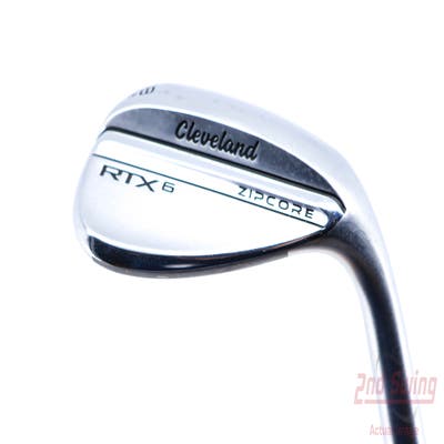 Cleveland RTX 6 ZipCore Tour Satin Wedge Lob LW 58° 6 Deg Bounce Graphite Design Tour AD 65i Graphite Regular Right Handed 35.0in