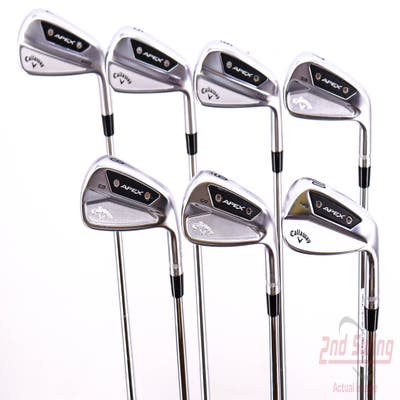 Callaway Apex CB 24/Apex Pro 24 Combo Iron Set 4-PW Dynamic Gold Tour Issue X100 Steel X-Stiff Right Handed 38.0in