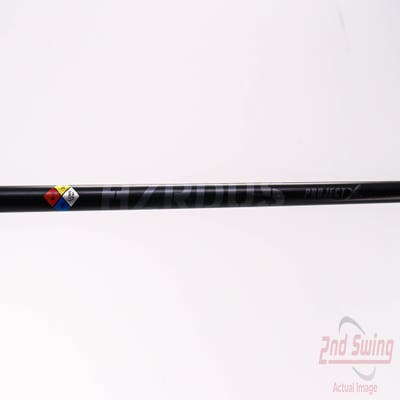 Used W/ Ping RH Adapter Project X HZRDUS 65 Black 6.0 62g Driver Shaft Stiff 43.75in