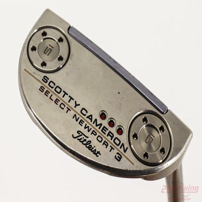 Titleist Scotty Cameron 2018 Select Newport 3 Putter Steel Right Handed 34.0in