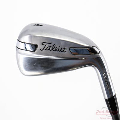 Titleist U 510 Utility Utility Iron 4 Utility 22° PX HZRDUS Smoke Black 80 Graphite Stiff Right Handed 38.75in