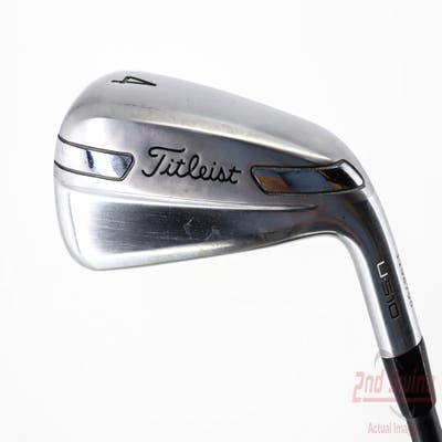 Titleist U 510 Utility Utility Iron 4 Utility 22° PX HZRDUS Smoke Black 80 Graphite Stiff Right Handed 38.75in