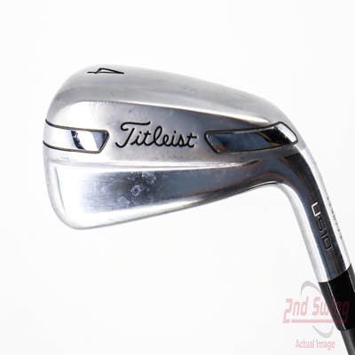 Titleist U 510 Utility Utility Iron 4 Utility 22° PX HZRDUS Smoke Black 80 Graphite Stiff Right Handed 38.75in