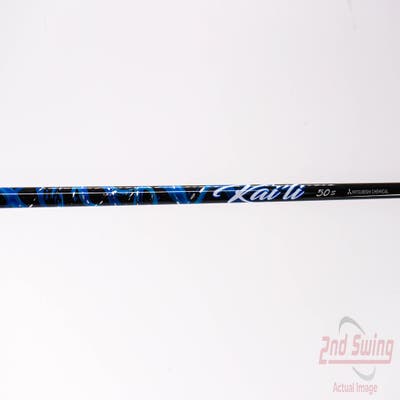 Used W/ Mizuno RH Adapter Mitsubishi Rayon Kai'li Blue 50g Driver Shaft Stiff 44.0in