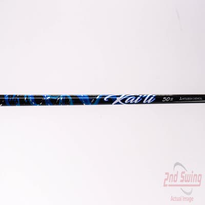 Used W/ Mizuno RH Adapter Mitsubishi Rayon Kai'li Blue 50g Driver Shaft Stiff 44.5in