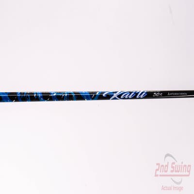 Used W/ Mizuno RH Adapter Mitsubishi Rayon Kai'li Blue 50g Driver Shaft Regular 44.5in