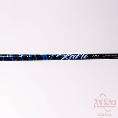 Used W/ Mizuno RH Adapter Mitsubishi Rayon Kai'li Blue 60g Fairway Shaft Regular 42.5in