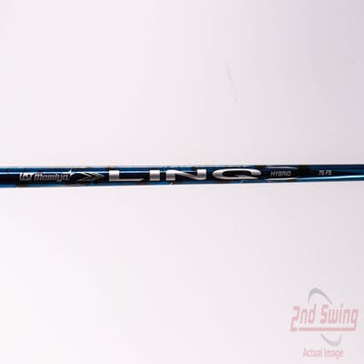 Used W/ Mizuno RH Adapter UST Mamiya LIN-Q Blue 75g Hybrid Shaft X-Stiff 39.75in