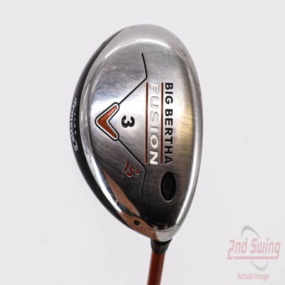 Callaway Big Bertha Fusion Fairway Wood 3 Wood 3W 15° Callaway Aldila NVS Graphite Stiff Right Handed 43.0in