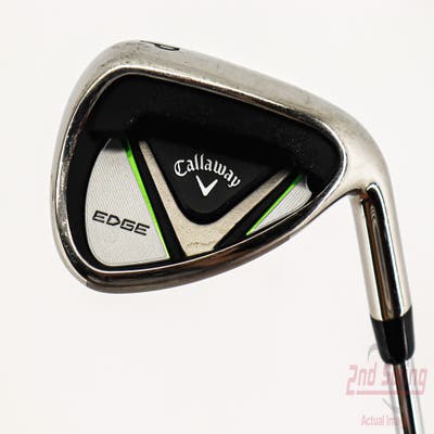 Callaway 2018 Edge Single Iron Pitching Wedge PW Callaway Stock Steel Steel Regular Right Handed 35.0in