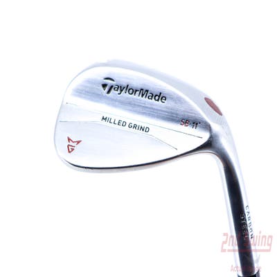 TaylorMade Milled Grind 2 Chrome Wedge Lob LW 58° 11 Deg Bounce True Temper Dynamic Gold Steel Wedge Flex Right Handed 35.0in