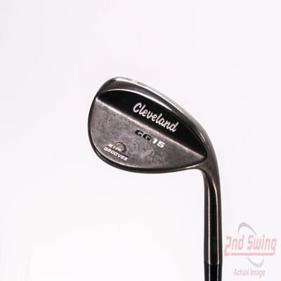 Cleveland CG15 Black Pearl Wedge Lob LW 60° 12 Deg Bounce Cleveland Traction Wedge Steel Wedge Flex Right Handed 37.0in