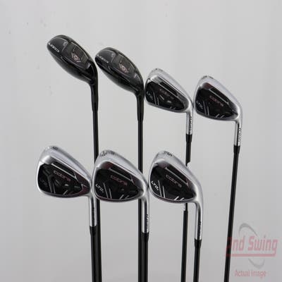 Cobra LTDx Womens Iron Set 5H 6H 7-PW SW FST KBS PGI 55 Graphite Ladies Right Handed 36.0in