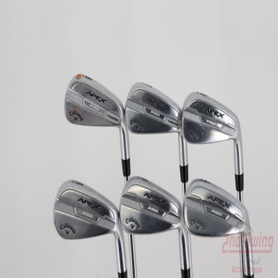 Callaway Apex Pro 21 Iron Set 6-PW AW Project X Rifle 6.5 Steel X-Stiff Right Handed 38.5in