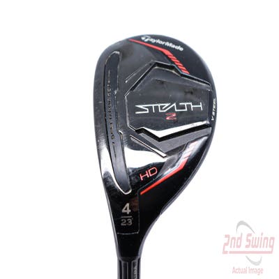 TaylorMade Stealth 2 HD Rescue Hybrid 4 Hybrid 23° UST Mamiya Recoil 660 F2 Graphite Senior Left Handed 40.25in