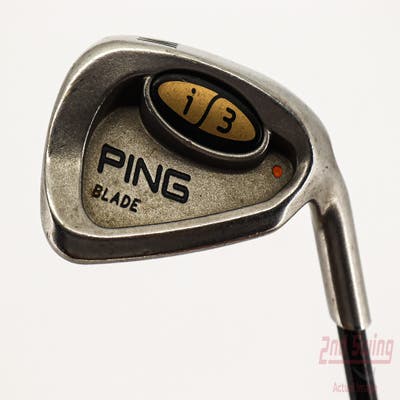 Ping i3 Blade Single Iron Pitching Wedge PW Ping Aldila 350 Series Graphite Regular Right Handed Orange Dot 35.75in