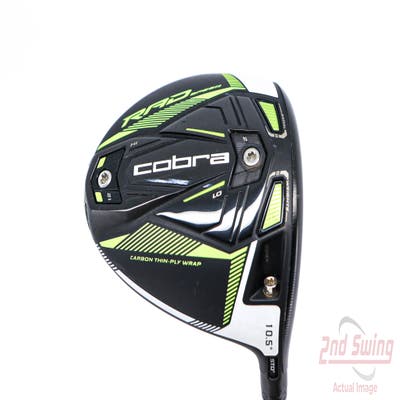 Cobra RAD Speed Driver 10.5° Fujikura Motore X F3 6 Graphite Regular Right Handed 45.0in