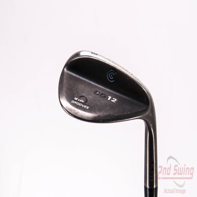 Cleveland CG12 Black Pearl Wedge Lob LW 58° 12 Deg Bounce Stock Steel Shaft Steel Stiff Right Handed 35.75in