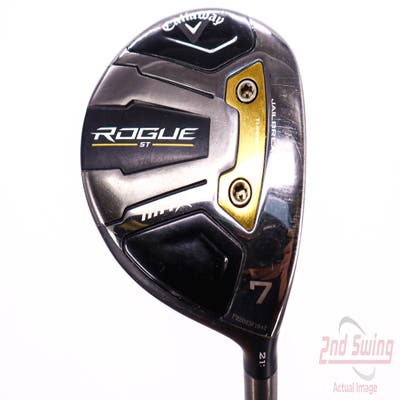 Callaway Rogue ST Max Fairway Wood 7 Wood 7W 21° Fujikura Ventus Blue 6 Graphite Regular Right Handed 42.0in