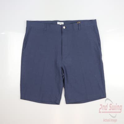 New Mens Peter Millar Shorts 40 Navy Blue MSRP $100