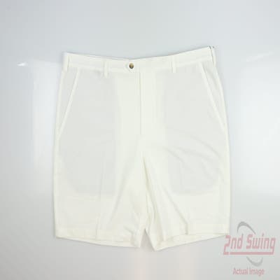 New Mens DONALD ROSS Shorts 40 White MSRP $70