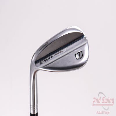 Wilson Staff Staff Model ZM Wedge Sand SW 56° 10 Deg Bounce Dynamic Gold Spinner TI Steel Wedge Flex Left Handed 35.25in