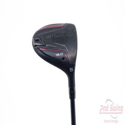 Mint Wilson Staff Dynapwr Fairway Wood 5 Wood 5W 18° PX HZRDUS Smoke Red RDX 50 Graphite Senior Right Handed 42.5in