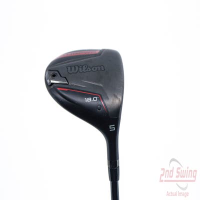 Wilson Staff Dynapwr Fairway Wood 5 Wood 5W 18° PX HZRDUS Smoke Red RDX 50 Graphite Senior Right Handed 42.5in