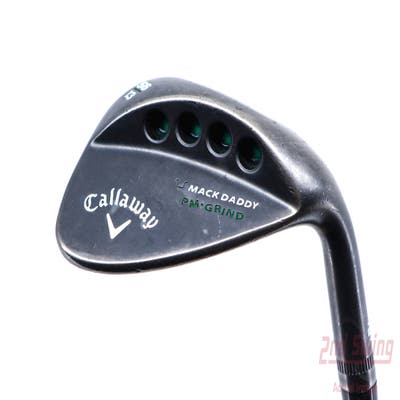 Callaway Mack Daddy Matte BLK PM Grind Wedge Sand SW 56° 13 Deg Bounce PM Grind FST KBS Tour-V Steel Wedge Flex Right Handed 35.0in