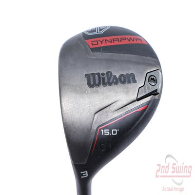 Wilson Staff Dynapwr Fairway Wood 3 Wood 3W 15° PX HZRDUS Smoke Red RDX 60 Graphite Stiff Left Handed 43.25in