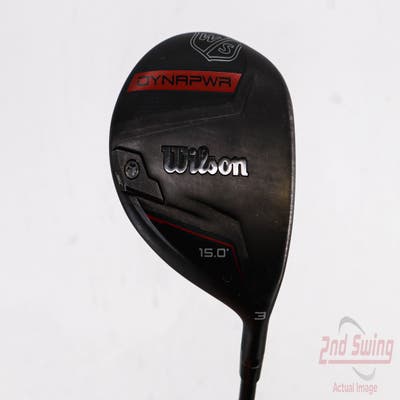 Wilson Staff Dynapwr Fairway Wood 3 Wood 3W 15° PX HZRDUS Smoke Red RDX 60 Graphite Stiff Right Handed 43.25in