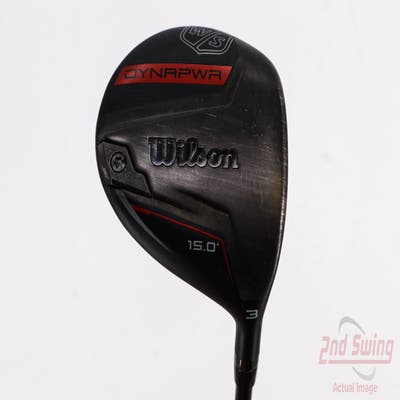 Wilson Staff Dynapwr Fairway Wood 3 Wood 3W 15° PX HZRDUS Smoke Red RDX 60 Graphite Regular Right Handed 43.25in