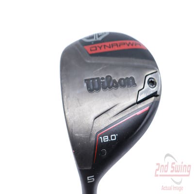 Wilson Staff Dynapwr Fairway Wood 5 Wood 5W 18° PX HZRDUS Smoke Red RDX 60 Graphite Regular Left Handed 42.5in