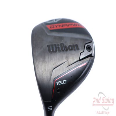 Wilson Staff Dynapwr Fairway Wood 5 Wood 5W 18° PX HZRDUS Smoke Red RDX 60 Graphite Regular Left Handed 42.5in