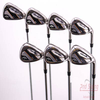 Callaway Mavrik Max Iron Set 5-PW GW FST KBS Max 80 Steel Stiff Right Handed 39.0in