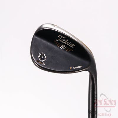 Titleist Vokey SM5 Raw Black Wedge Lob LW 58° 11 Deg Bounce K Grind Titleist SM5 BV Steel Wedge Flex Right Handed 35.0in