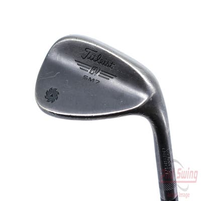 Titleist Vokey SM7 Jet Black Wedge Sand SW 56° 14 Deg Bounce F Grind Stock Steel Shaft Steel Wedge Flex Right Handed 35.0in