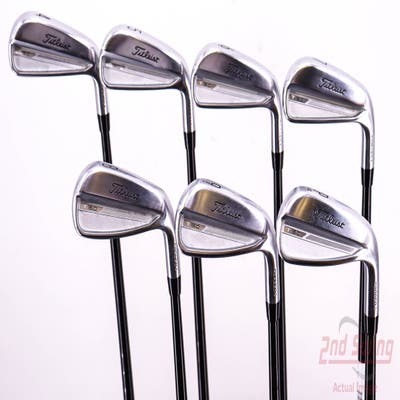 Titleist 2023 T150 Iron Set 4-PW Mitsubishi Tensei White AM2 Graphite Stiff Right Handed 38.0in