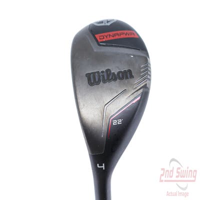 Mint Wilson Staff Dynapwr Hybrid 4 Hybrid 22° PX HZRDUS Smoke Red RDX 70 Graphite Regular Left Handed 40.25in