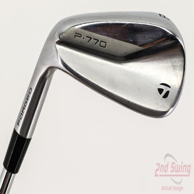 TaylorMade 2020 P770 Single Iron Pitching Wedge PW FST KBS Tour FLT Steel Stiff Left Handed 36.0in