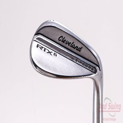 Cleveland RTX 6 ZipCore Tour Satin Wedge Gap GW 50° 10 Deg Bounce FST KBS S-Taper Steel Stiff Right Handed 36.0in