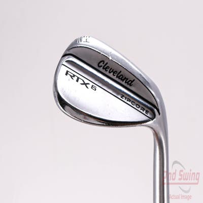 Cleveland RTX 6 ZipCore Tour Satin Wedge Sand SW 54° 8 Deg Bounce FST KBS S-Taper Steel Stiff Right Handed 35.75in