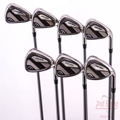 Callaway Mavrik Iron Set 4-PW Project X Catalyst 55 Graphite Senior Right Handed 38.0in