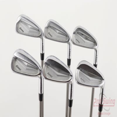 Ping i210 Iron Set 4-9 Iron Aerotech SteelFiber i95 Graphite Stiff Right Handed Black Dot 38.5in